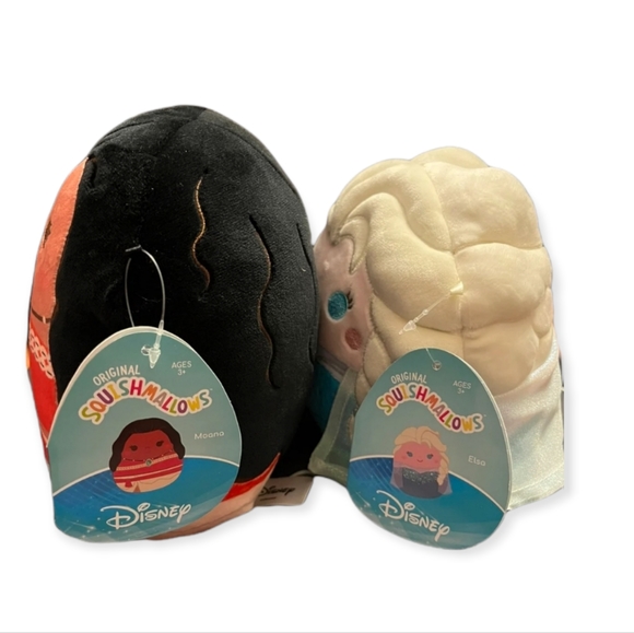 Disney Princesses Moana and Elsa 5" Squishmallows - Picture 2 of 6